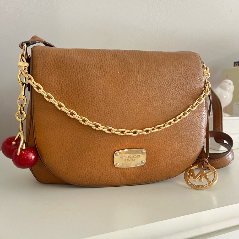 Michael Kors Tan Crossbody Bag